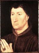 Hans Memling Portrait of Gilles Joye oil on canvas